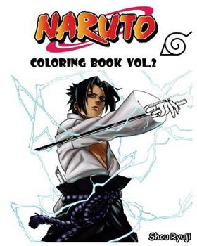 Paperback Naruto: Coloring Book: Series (Vol.2): Sketch Coloring Book