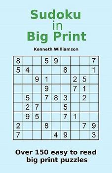 Paperback Sudoku in Big Print Book