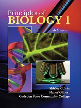 Spiral-bound Principles of Biology 1 Lab Manual Book