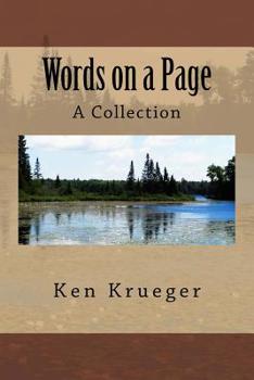 Paperback Words on a Page: A Collection Book