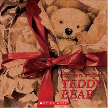 Hardcover Brown Paper Teddy Bear Book