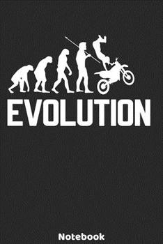 Evolution Notebook: Motorcross Evolution Design - 120 ruled Pages 6'x9'. Journal for Player, Referees and Coaches. Writing Book for your training, ... Fans and Lovers for Christmas or Birthday