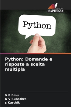 Paperback Python: Domande e risposte a scelta multipla [Italian] Book