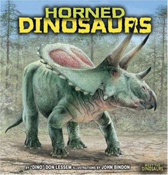Paperback Horned Dinosaurs Book