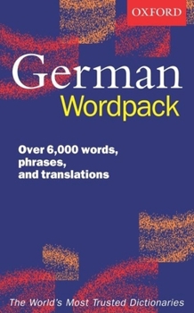 Paperback Oxford German Wordpack Book