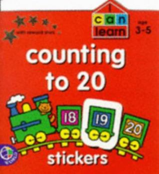 Paperback Counting to 20 (I Can Learn Stickers) Book