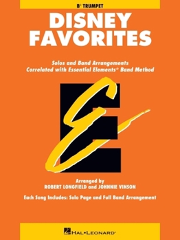 Paperback Essential Elements Disney Favorite for Trumpet Book