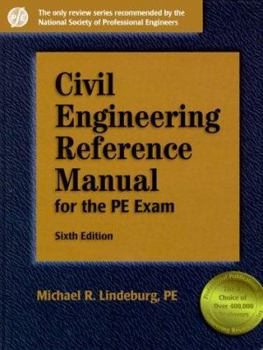 Hardcover Civil Engineering Reference Manual for the PE Exam Book