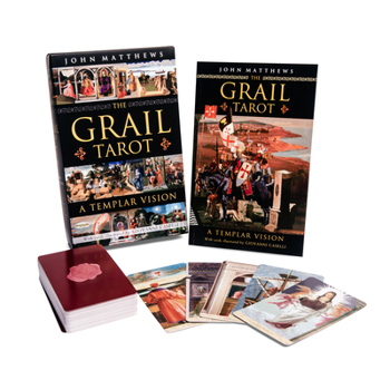 Misc. The Grail Tarot: A Templar Vision (Tarot Kit Box Set with 78 Cards and Guide Book) Book