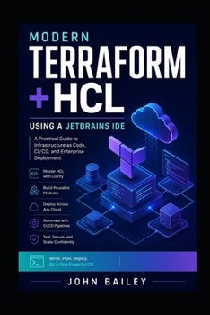 Paperback Modern Terraform + HCL Using a JetBrains IDE Book