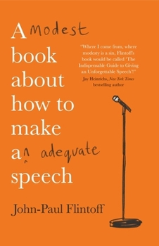 Paperback A Modest Book About How to Make an Adequate Speech Book