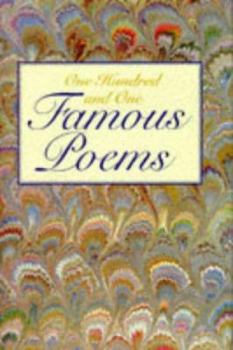 Hardcover One Hundred and One Famous Poems Book