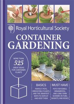 Hardcover RHS Handbook: Container Gardening Book