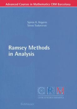Paperback Ramsey Methods in Analysis Book
