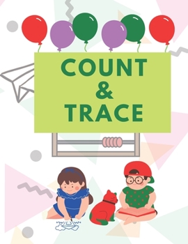 Paperback Count & Trace: Counting and tracing fun book