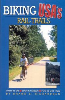 Paperback Biking USA's Rail Trails Book