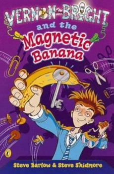 Paperback Vernon Bright and the Magnetic Banana (Puffin Surfers) Book