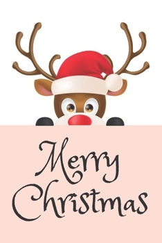 Paperback Merry Christmas: Notebook Lined 110 Pages Size (6 x 9) Book