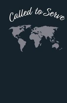 Paperback Called to Serve: Mormon Missionary Journal, 120 Page Dotted 5.5x8.5 Dot Grid Notebook Book