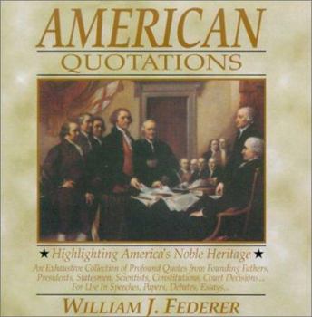 CD-ROM American Quotations Book