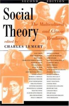 Paperback Social Theory : The Multicultural and Classic Readings Book