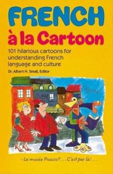 Paperback French a la Cartoon Book