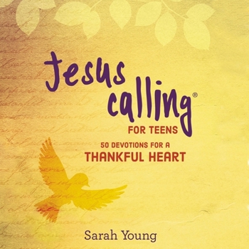 MP3 CD Jesus Calling for Teens: 50 Devotions for a Thankful Heart Book