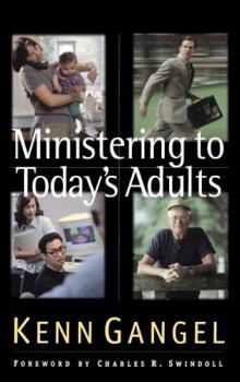 Hardcover Ministering to Today's Adults Book