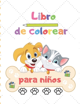 Paperback Libro de colorear para niños: Libros de actividades para niños de 1 a 3 años / libro para colorear preescolar [Spanish] Book