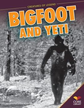 Library Binding Bigfoot and Yeti Book