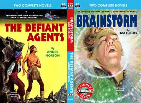 Paperback Brainstorm & The Defiant Agents Book