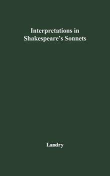 Hardcover Interpretations in Shakespeare's Sonnets Book