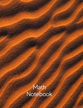 Math Notebook: 120 pages, math notebook, quad ruled workbook, 8.5 x 11 inch large soft cover journal, 5 squares per inch suited for kids and students