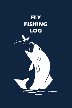 Fly Fishing Log: Unique Fish Design