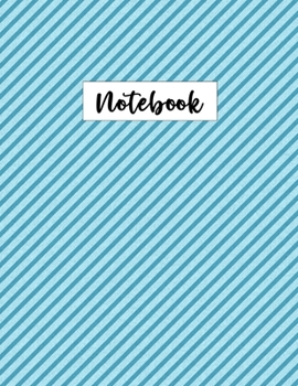 Notebook: Lined Dreaming Blue Notebook (Memory Book, Journal, Diary), 100 pages, 8.5 x 11, Journal Matte Finish