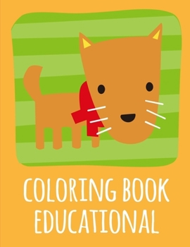 Paperback coloring book educational: Cute Chirstmas Animals, Funny Activity for Kids's Creativity Book