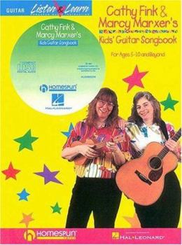 Paperback Cathy Fink & Marcy Marxer's Kids' Guitar Songbook [With Music CD] Book