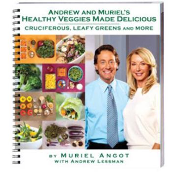 Spiral-bound Andrew & Muriel's Healthy Veggies Made Delicious Book