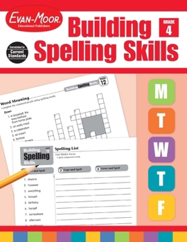 Paperback Building Spelling Skills, Grade 4 Teacher Edition Book