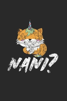 Nani Anime Notebook: Diary Journal 6x9 inches with 120 Dot Grid Pages