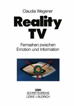 Paperback Reality-TV: Fernsehen Zwischen Emotion Und Information? [German] Book