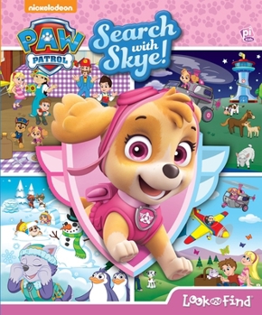 Hardcover Nickelodeon Paw Patrol: Search with Skye! Look and Find Book