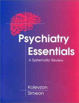 Paperback Psychiatry Essentials Book