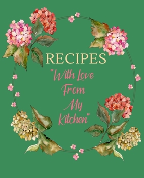 Paperback Recipes: Create Your Own Recipe Book Blank Fill In Cookbook Book