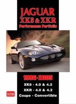 Paperback Jaguar XK8 & Xkr Performance Portfolio 1996-2005 Book