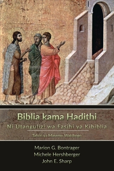 Paperback Biblia kama Hadithi [Swahili] Book