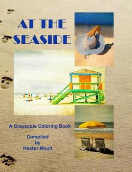 Paperback At the Seaside: A Greyscale Coloring Book