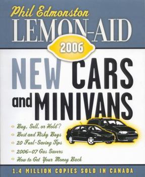 Paperback Lemon Aid 2006: New Cars and Minivans Book