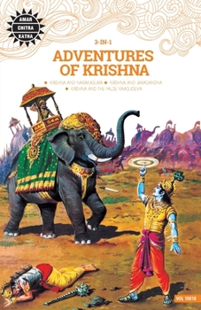 Paperback Adventures Of Krishna Book