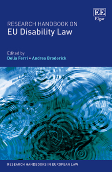 Hardcover Research Handbook on EU Disability Law Book